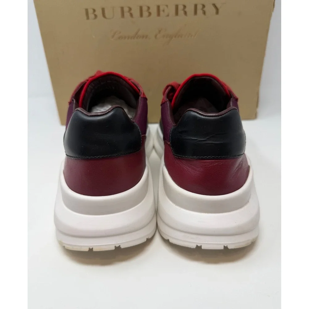 Burberry Regis Sneaker Red/Black Size 10 US 43 EU